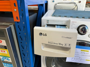 Second hand LG WD1410SBW 10kg front load washing machine - Second Hand Appliances Geebung